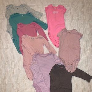 6 month onsie lot
